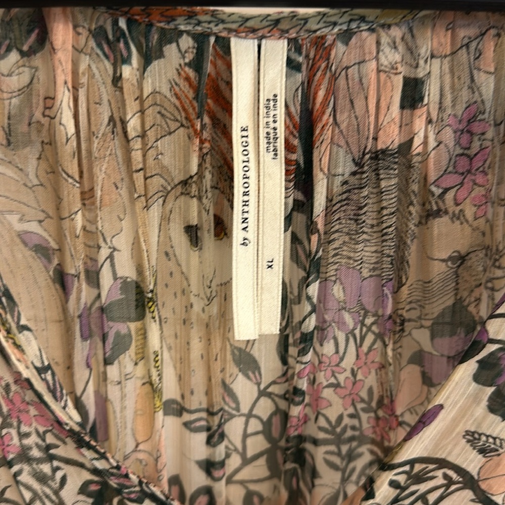 Anthropologie Floral Maxi Dress - Multicolor - Picture 4 of 7